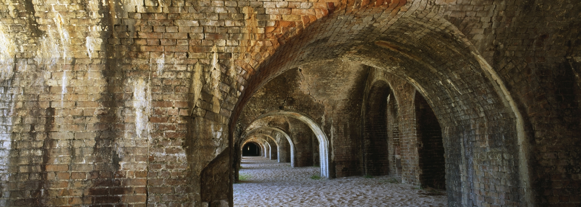 Underground tunnels, Gulf Islands National Seashore, Florida